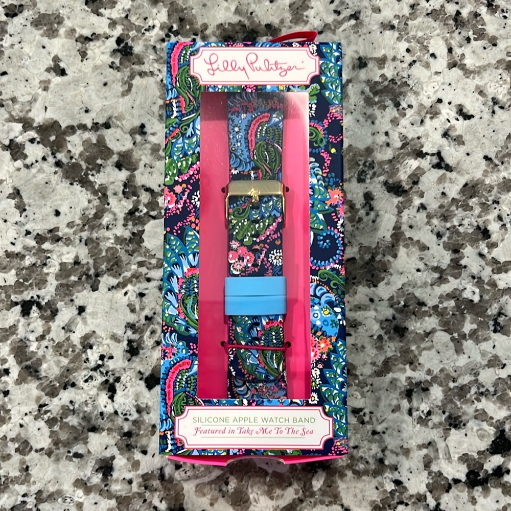 Lilly Pulitzer Silicone Apple Watch Band